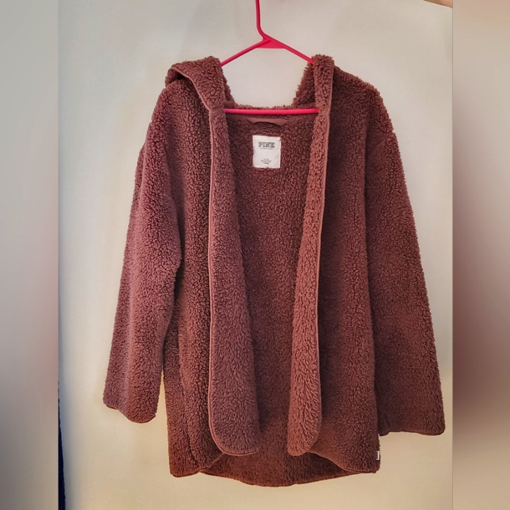 Victoria Secrets Plush Cartigan M/L  Mauve